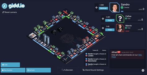 Online Monopoly Simulator .